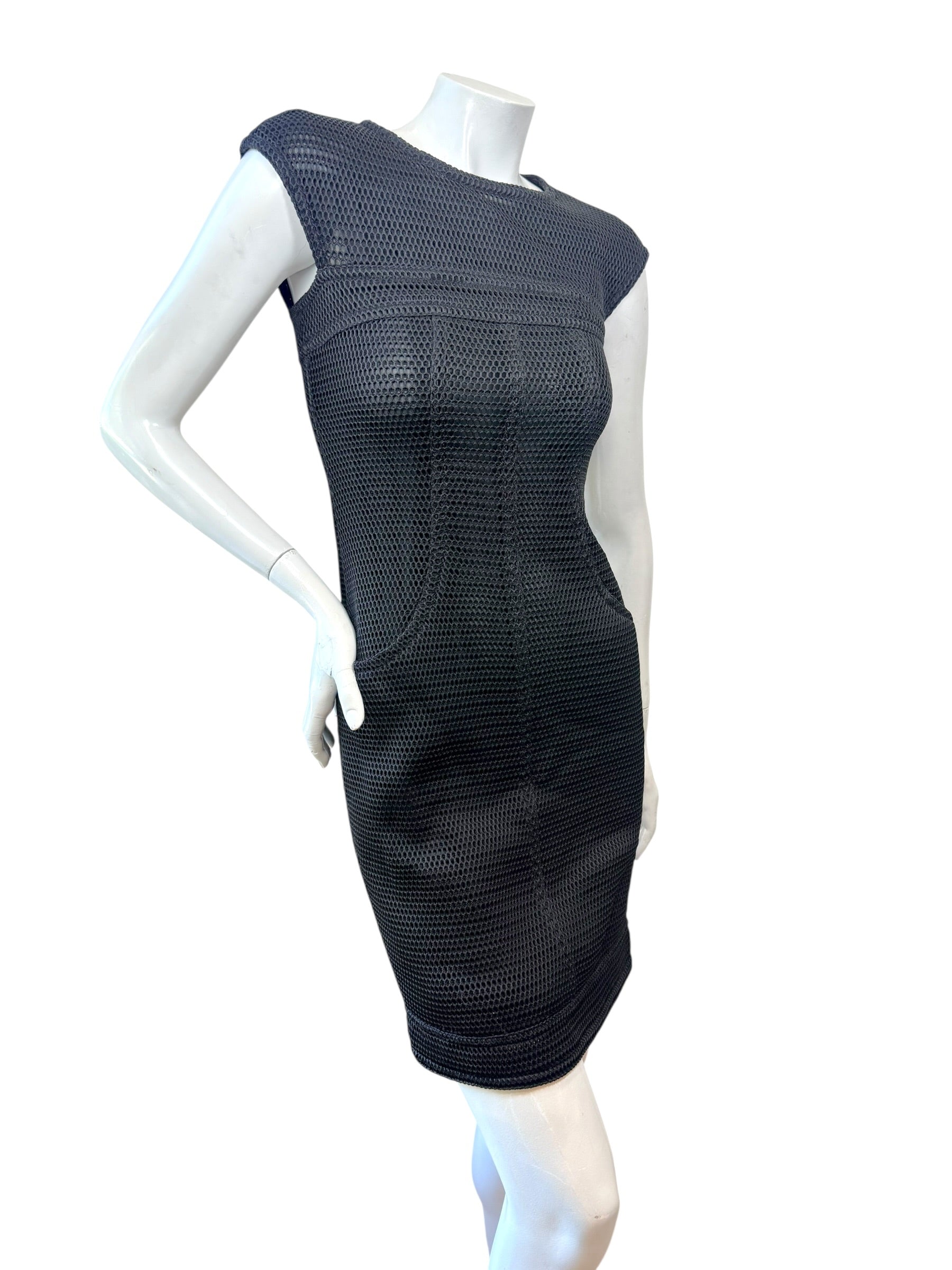 Chanel SS2013 Runway Mesh Knit Dress FR36