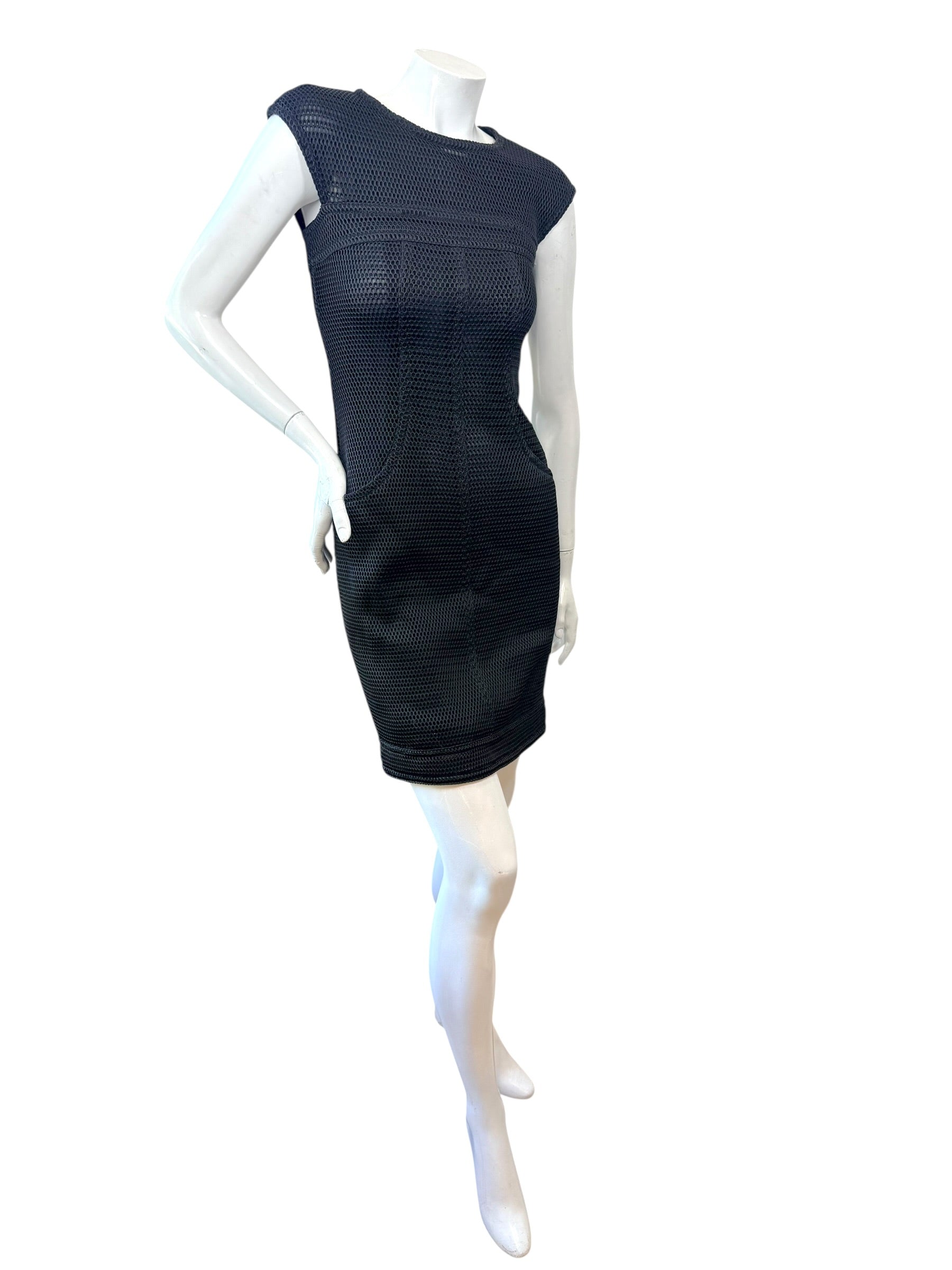 Chanel SS2013 Runway Mesh Knit Dress FR36
