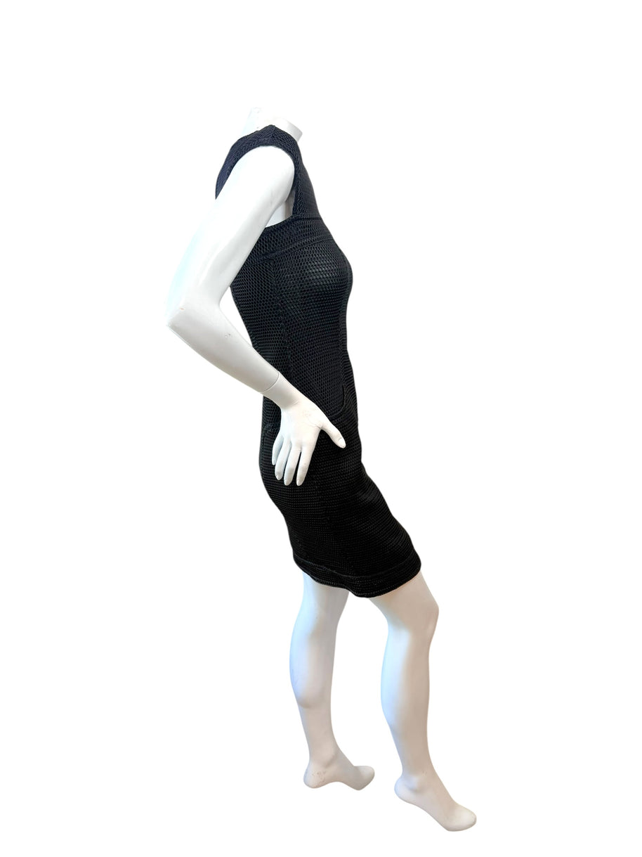 Chanel SS2013 Runway Mesh Knit Dress FR36