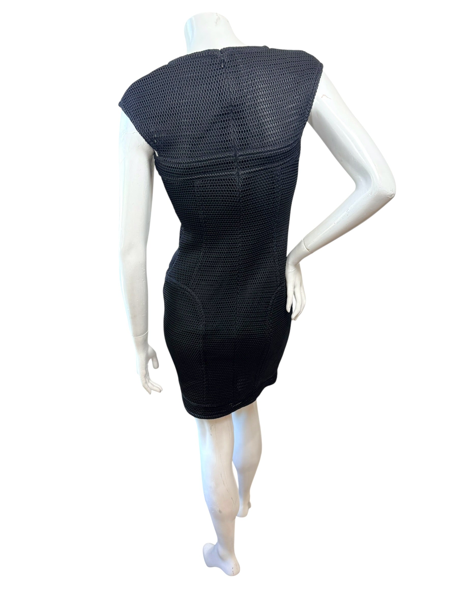 Chanel SS2013 Runway Mesh Knit Dress FR36