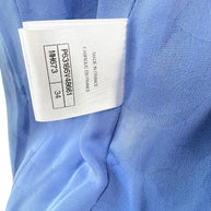Chanel 2020 Tweed Jacket 34 Blue CC Buttons 20P NWT
