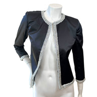 Chanel Runway Jacket Spring 2020 Look 65 Silk Size 34