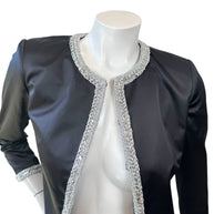 Chanel Runway Jacket Spring 2020 Look 65 Silk Size 34
