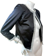 Chanel Runway Jacket Spring 2020 Look 65 Silk Size 34