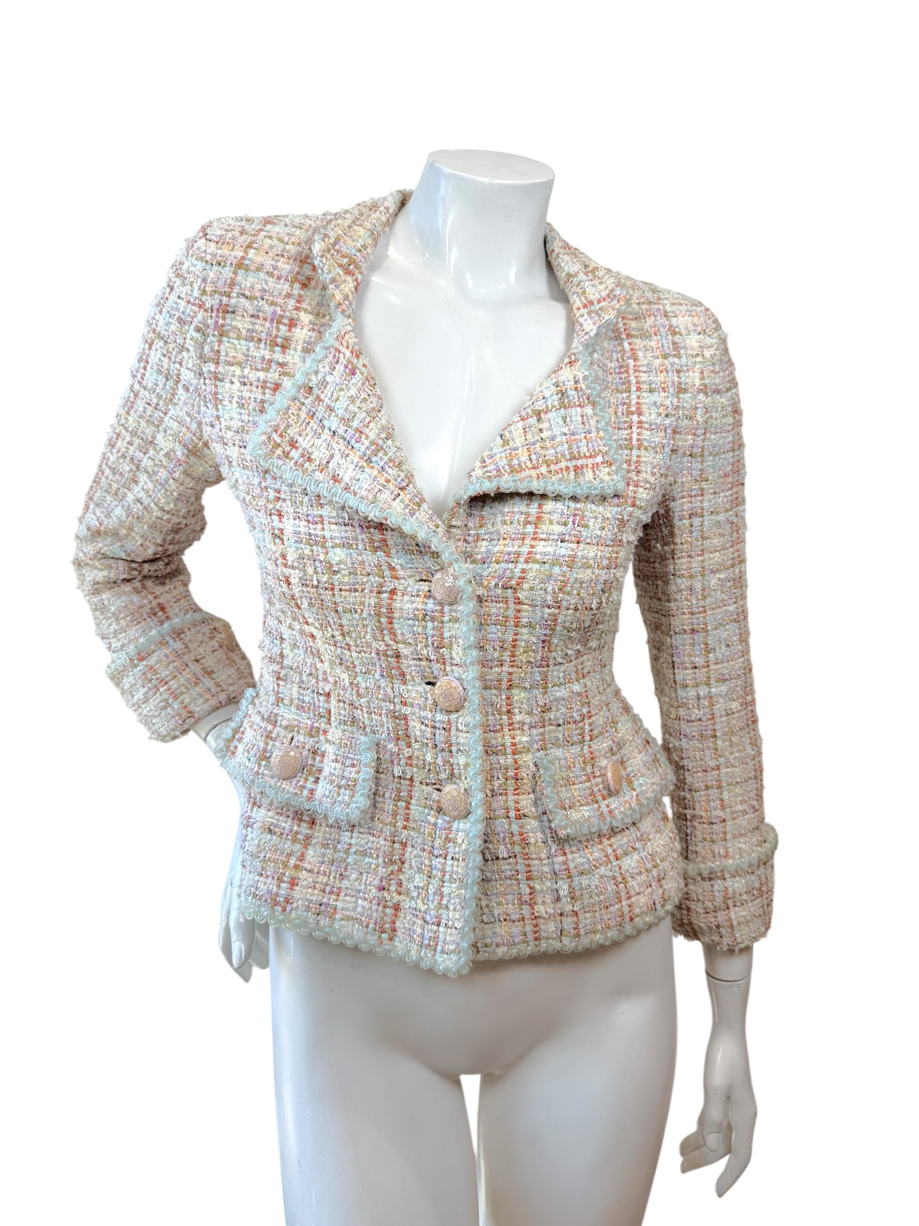 Chanel Resort 2013 Runway Tweed Jacket Look 42 Size 36