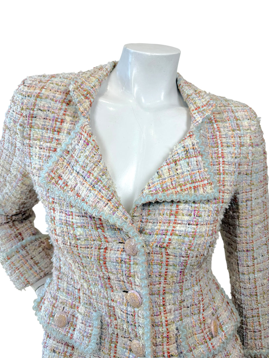 Chanel Resort 2013 Runway Tweed Jacket Look 42 Size 36
