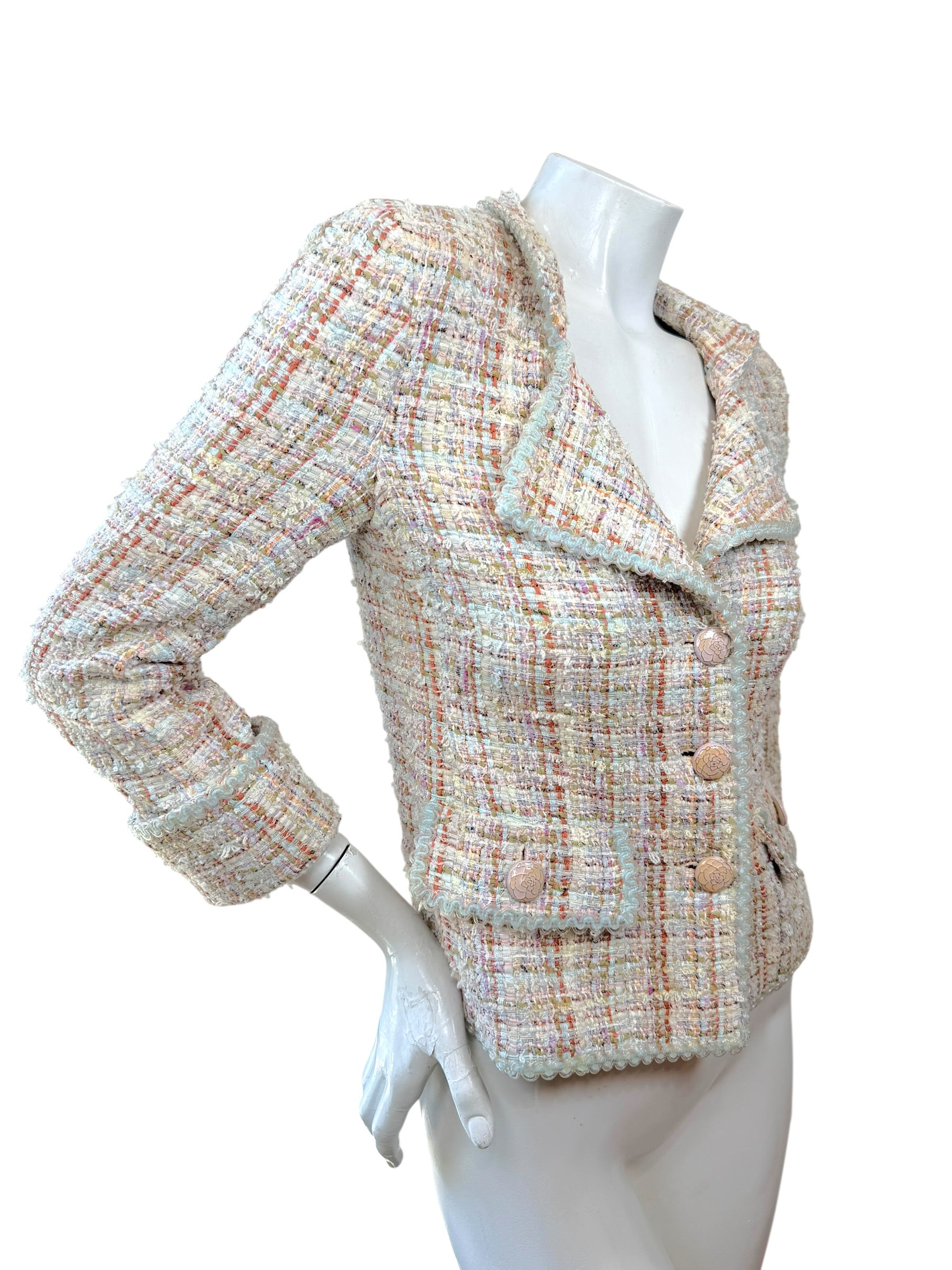 Chanel Resort 2013 Runway Tweed Jacket Look 42 Size 36
