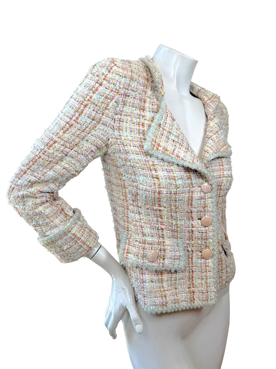 Chanel Resort 2013 Runway Tweed Jacket Look 42 Size 36