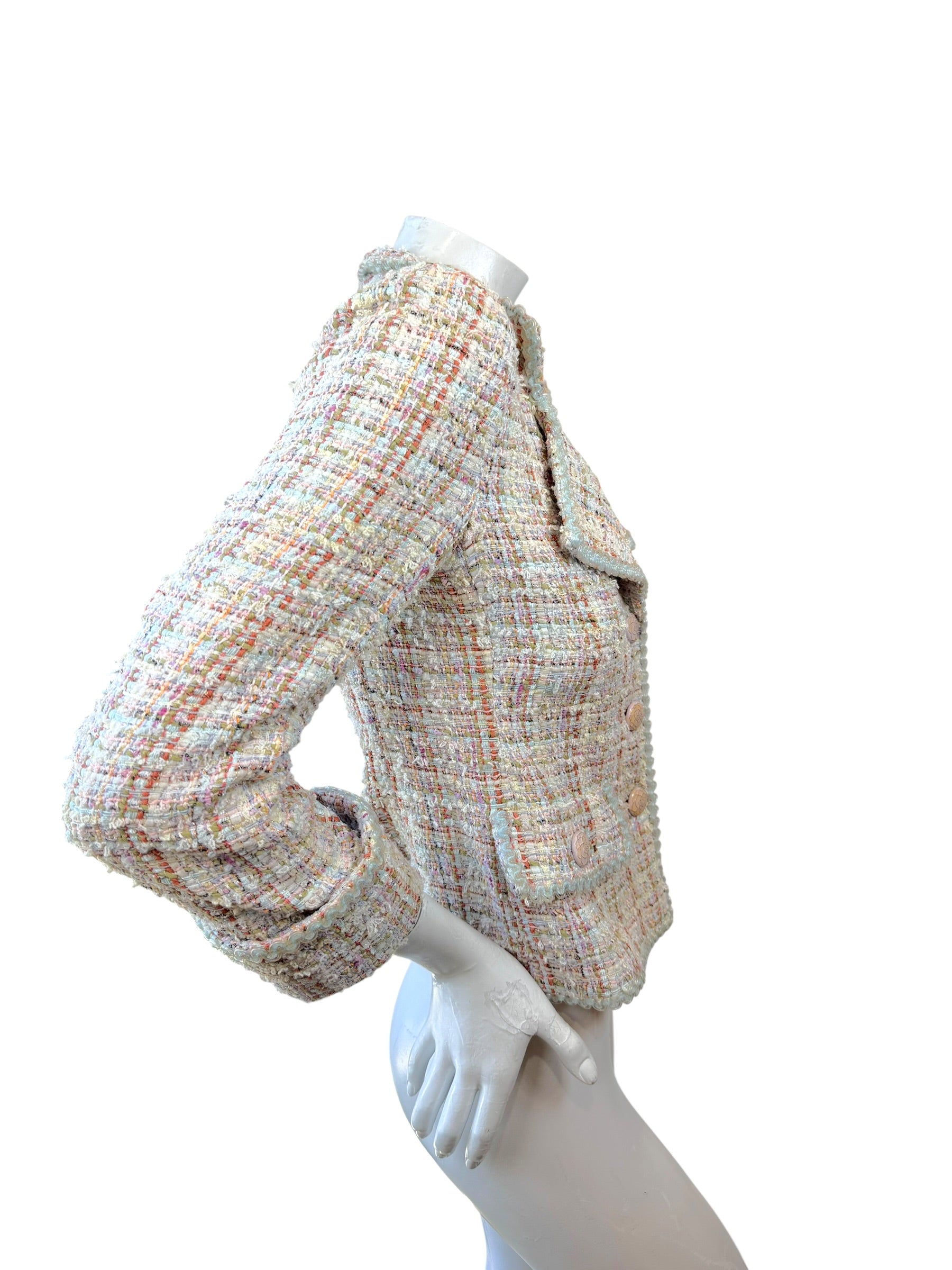 Chanel Resort 2013 Runway Tweed Jacket Look 42 Size 36