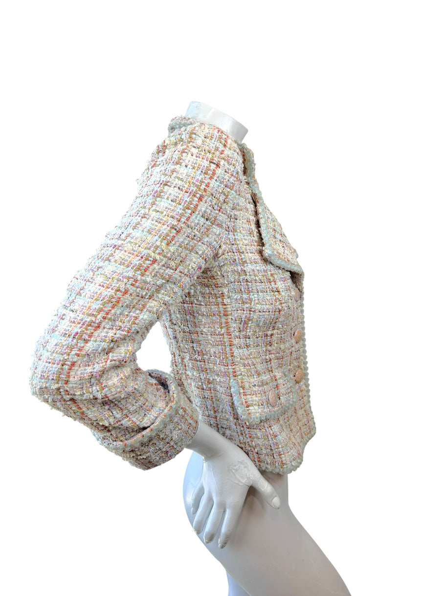 Chanel Resort 2013 Runway Tweed Jacket Look 42 Size 36