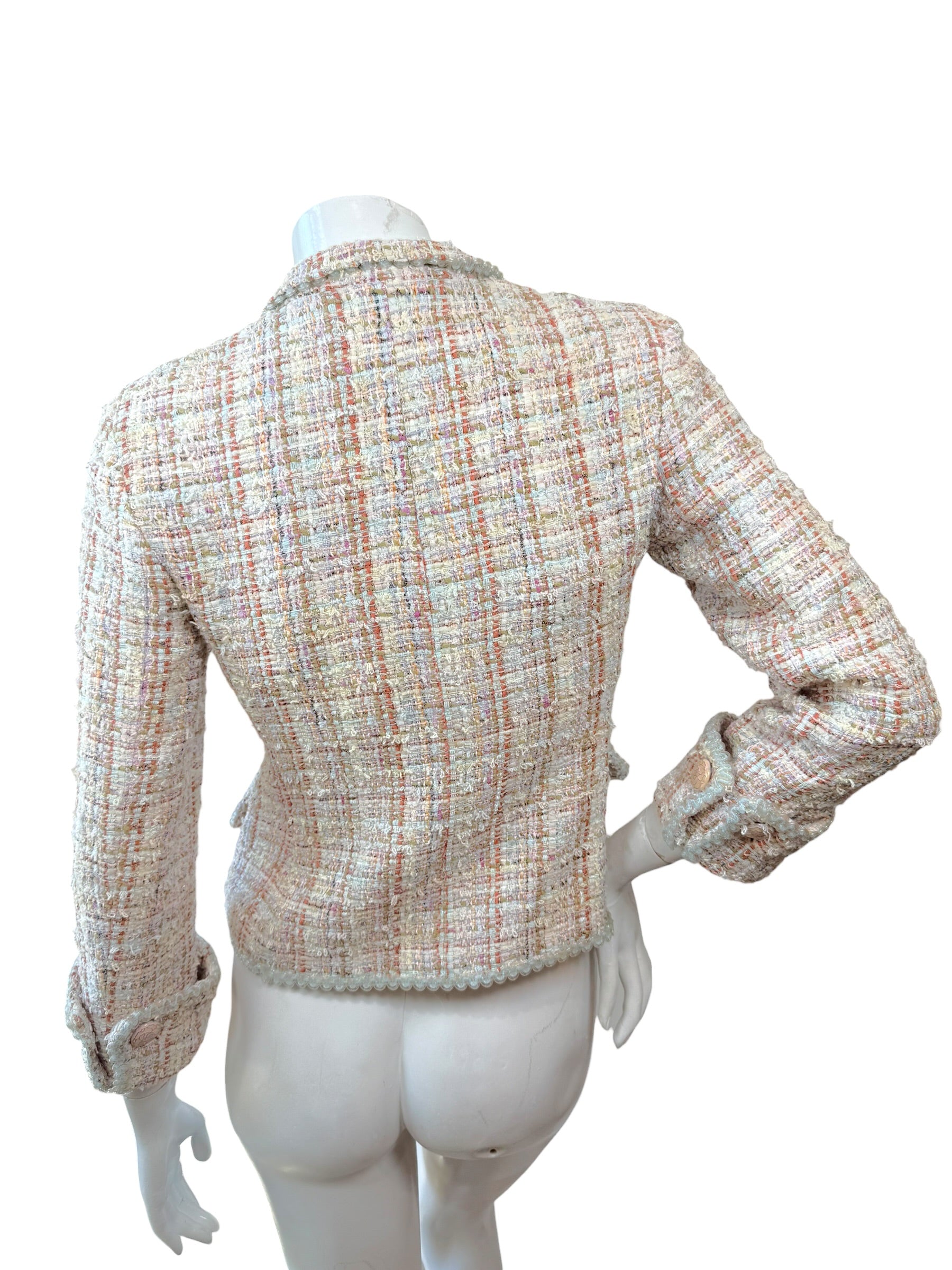 Chanel Resort 2013 Runway Tweed Jacket Look 42 Size 36