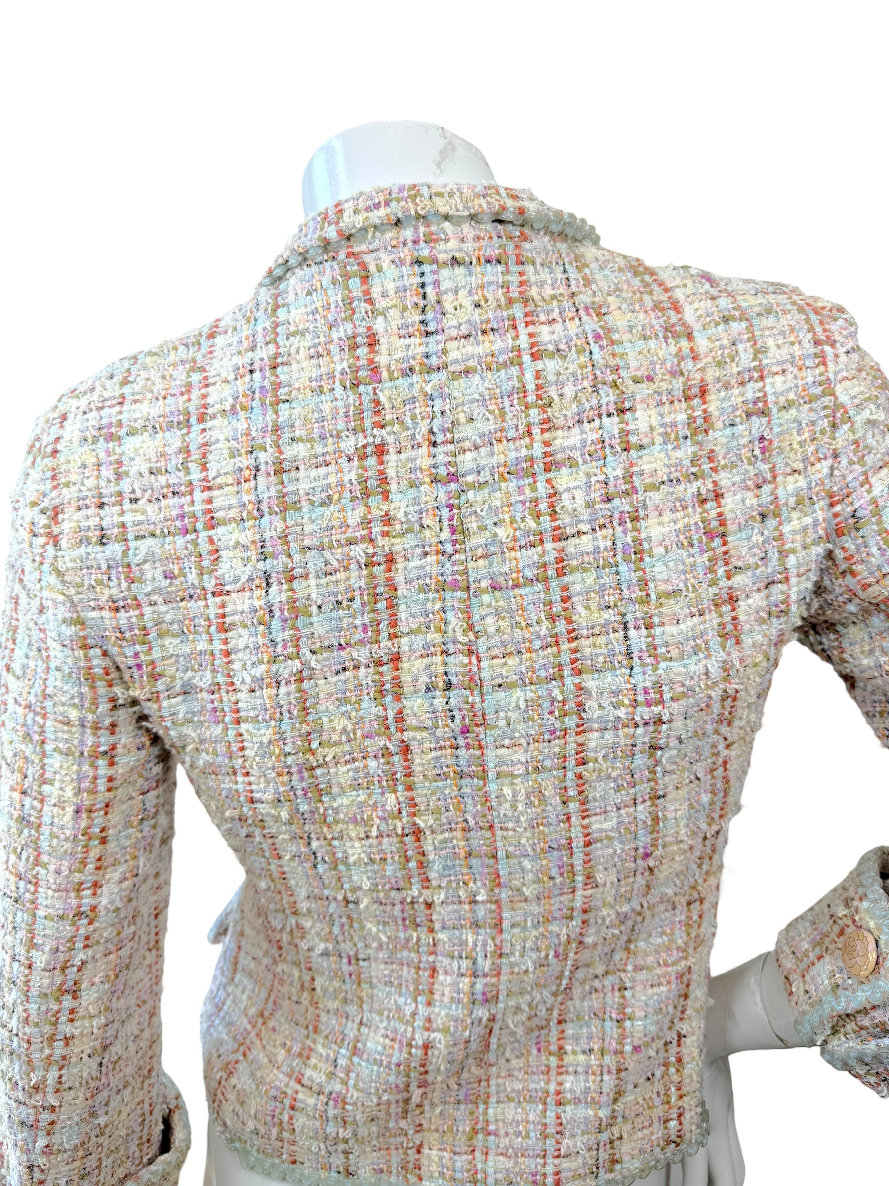 Chanel Resort 2013 Runway Tweed Jacket Look 42 Size 36