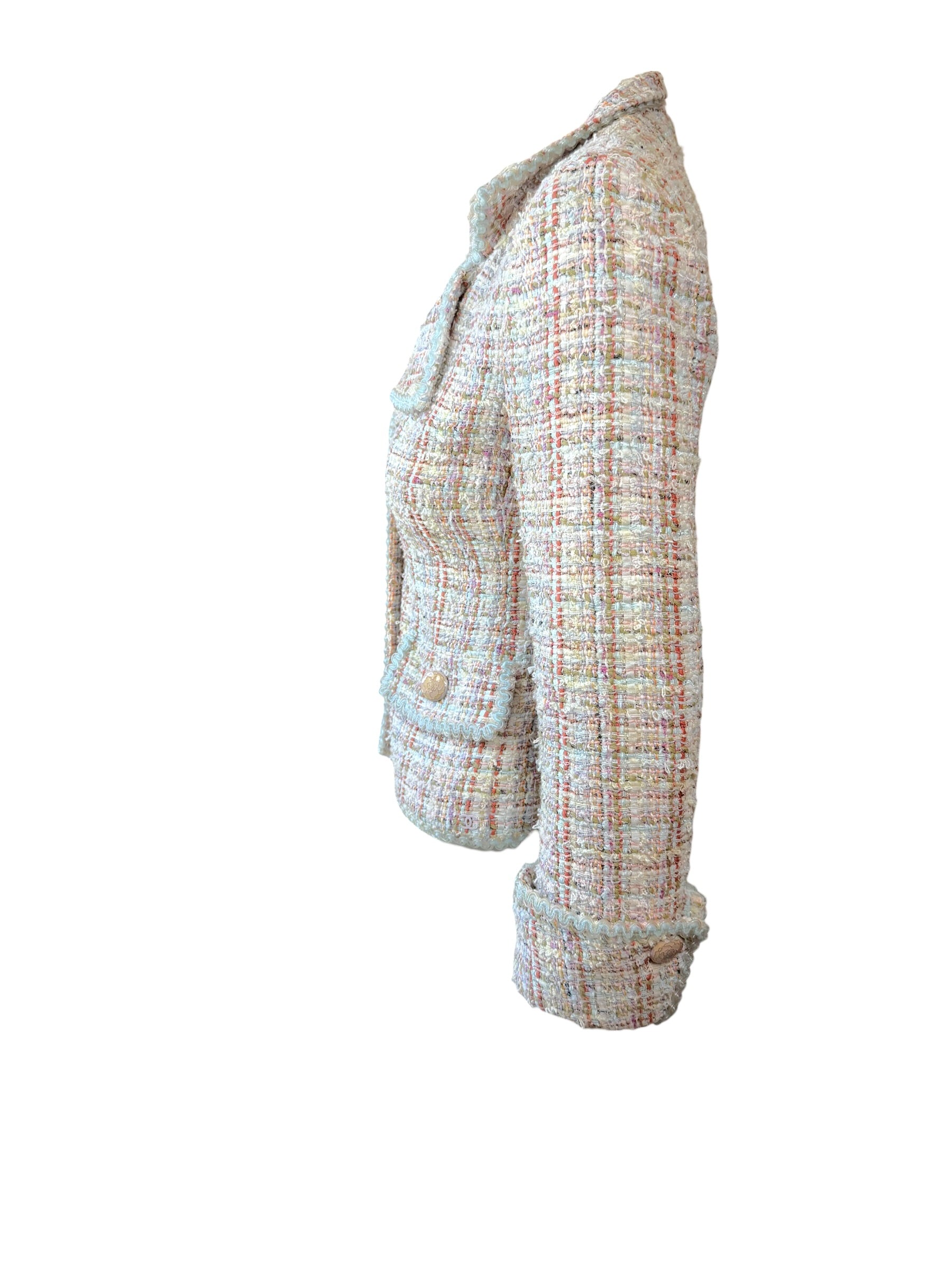 Chanel Resort 2013 Runway Tweed Jacket Look 42 Size 36