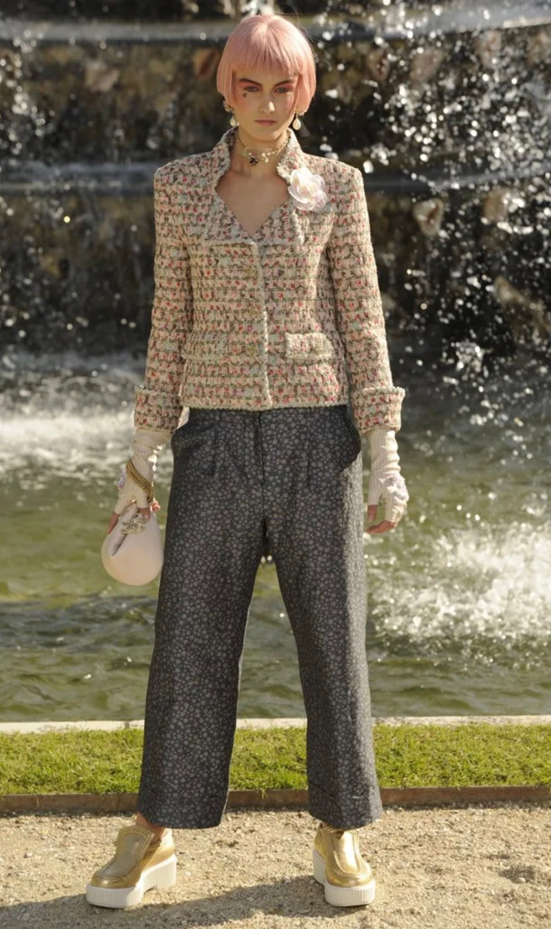 Chanel Resort 2013 Runway Tweed Jacket Look 42 Size 36