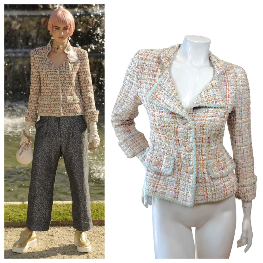 Chanel Resort 2013 Runway Tweed Jacket Look 42 Size 36