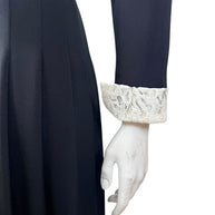 Chanel Pre-Fall 2016 Lace Bodice Pleated Dress & Cropped Jacket Set FR36
