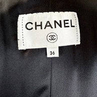 Chanel Pre-Fall 2016 Lace Bodice Pleated Dress & Cropped Jacket Set FR36