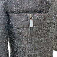 Chanel Runway Tweed Dress 2016K Look 80 Black Silver FR34 NWT