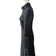 Chanel Runway Tweed Dress 2016K Look 80 Black Silver FR34 NWT