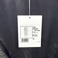Chanel Runway Tweed Dress 2016K Look 80 Black Silver FR34 NWT