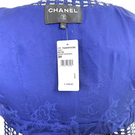 Chanel 2017 17P Tweed Jacket Dress Suit Set Navy FR34