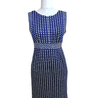 Chanel 2017 17P Tweed Jacket Dress Suit Set Navy FR34