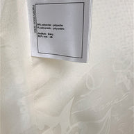 Chanel Spring 2018 Ivory Sequin Silk Lined Dress FR 34