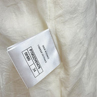 Chanel Spring Summer 2022 White Bouclé CC Button Jacket FR34