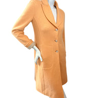Loro Piana Cashmere Coat Giorgio’s Palm Beach Peach IT 40