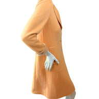 Loro Piana Cashmere Coat Giorgio’s Palm Beach Peach IT 40