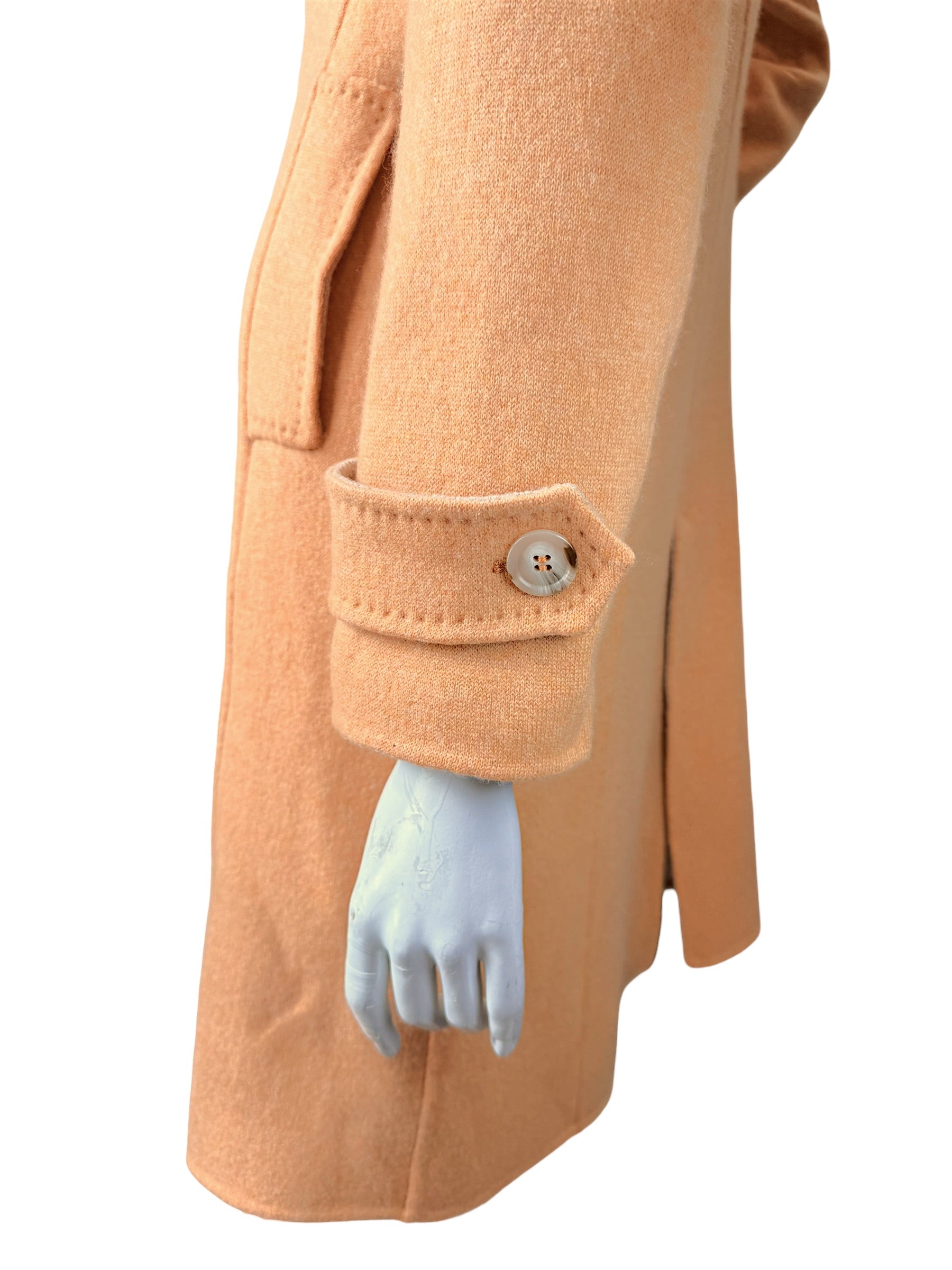 Loro Piana Cashmere Coat Giorgio’s Palm Beach Peach IT 40
