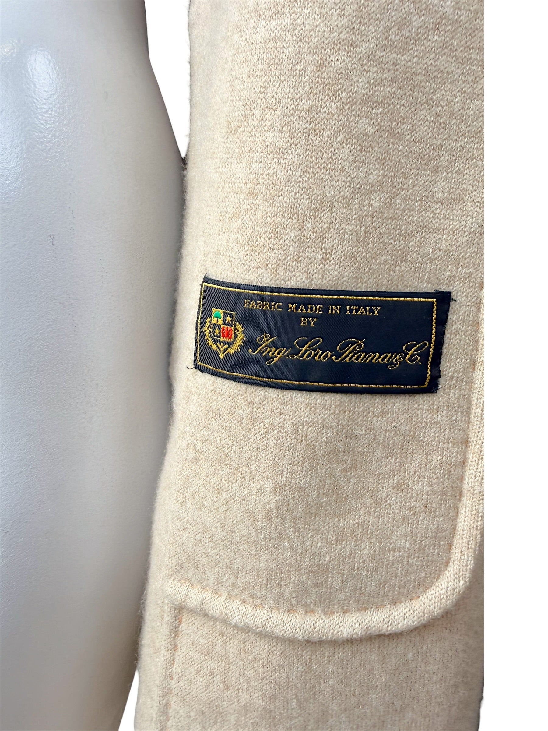Loro Piana Cashmere Coat Giorgio’s Palm Beach Peach IT 40