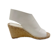 CÉLINE White Leather Espadrille Wedges SS16/SS17 (Phoebe Philo Era) Size 38