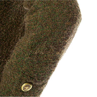 Chanel Vintage Green Tweed CC Button Jacket Fall 1994 FR 36