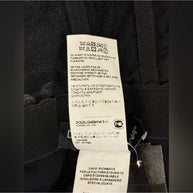 Dolce & Gabbana FW 2010 Runway Black Embroidered Evening Gown w/ Crystal Trim IT 38