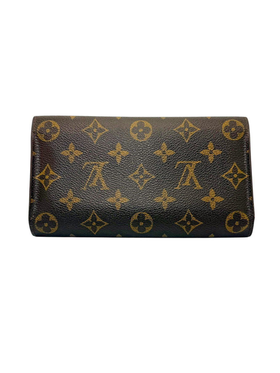 Louis Vuitton Monogram Porte Trésor International Long Wallet Vintage Envelope Snap