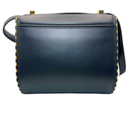 Givenchy Pandora Box Black Leather Crossbody Bag Gold Hardware