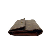 Louis Vuitton Monogram Porte Trésor International Long Wallet Vintage Envelope Snap
