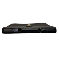 Vintage Louis Vuitton Black Epi Leather Briefcase Gold Lock France