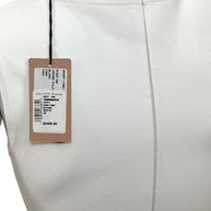 Alaïa Paris White Laser-Cut Ruffle Mini Dress FR 38 | Made in Italy