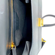 Givenchy Pandora Box Black Leather Crossbody Bag Gold Hardware