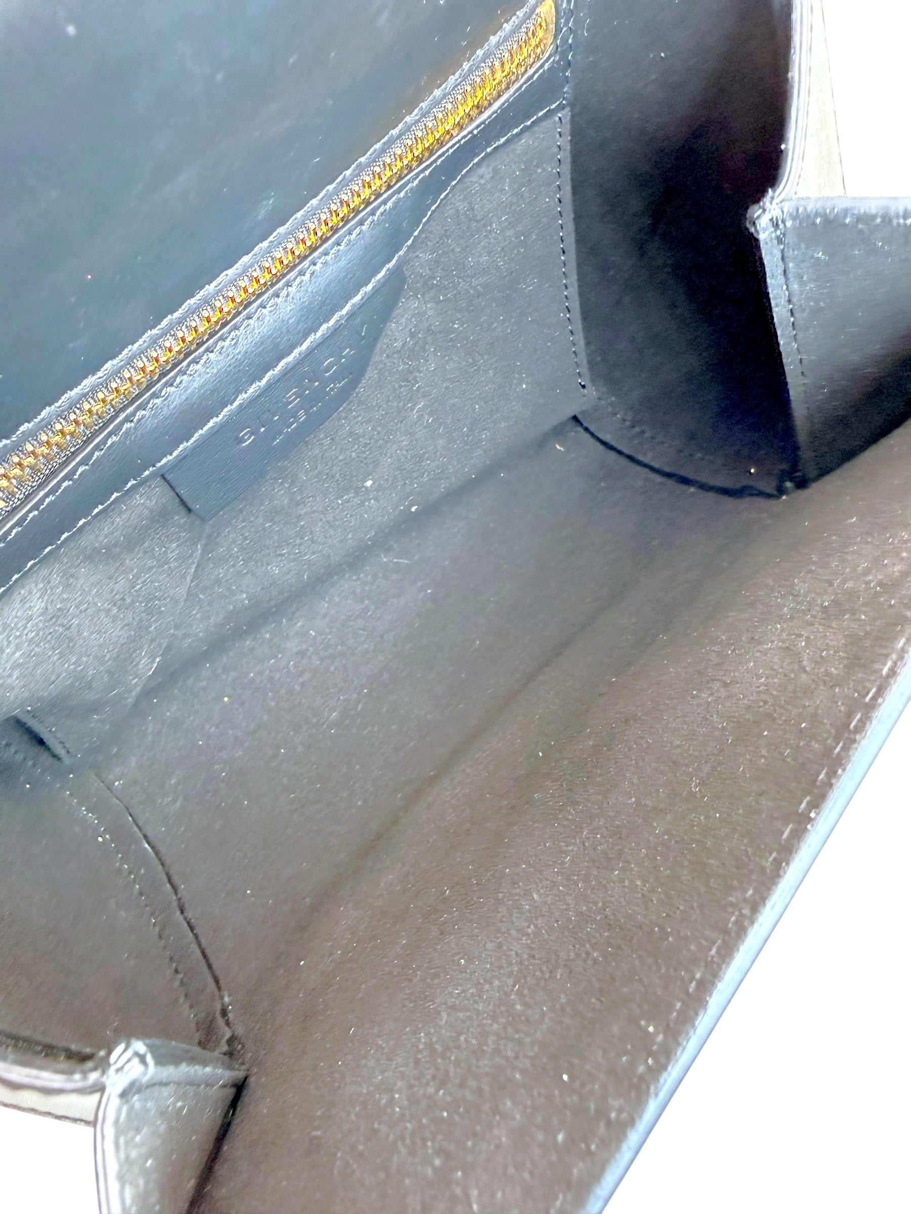 Givenchy Pandora Box Black Leather Crossbody Bag Gold Hardware