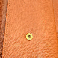 Louis Vuitton Monogram Porte Trésor International Long Wallet Vintage Envelope Snap