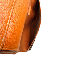 Louis Vuitton Monogram Porte Trésor International Long Wallet Vintage Envelope Snap