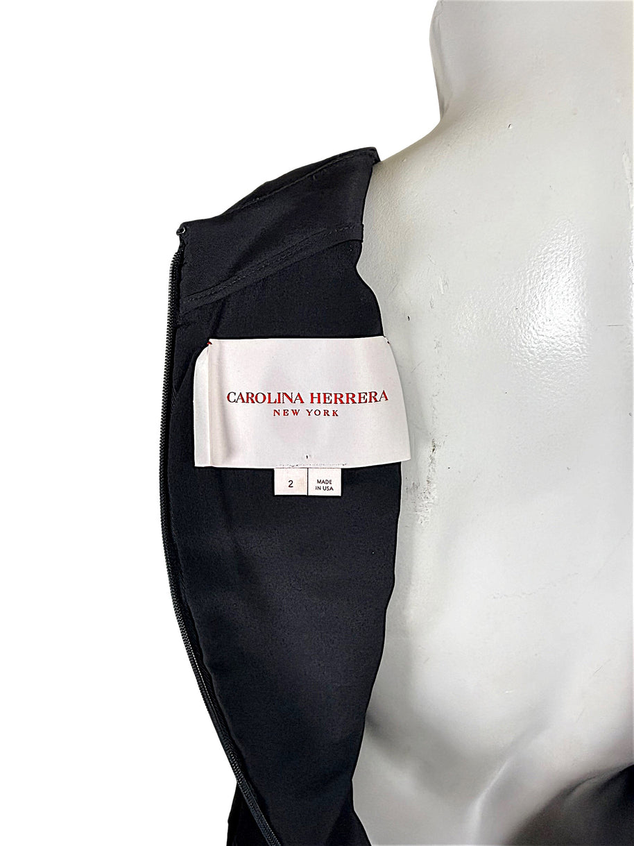 Carolina Herrera New York dress size 2 Made in USA designer label