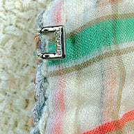 Chanel Cruise 2020 jacket interior construction and multicolor lining detail