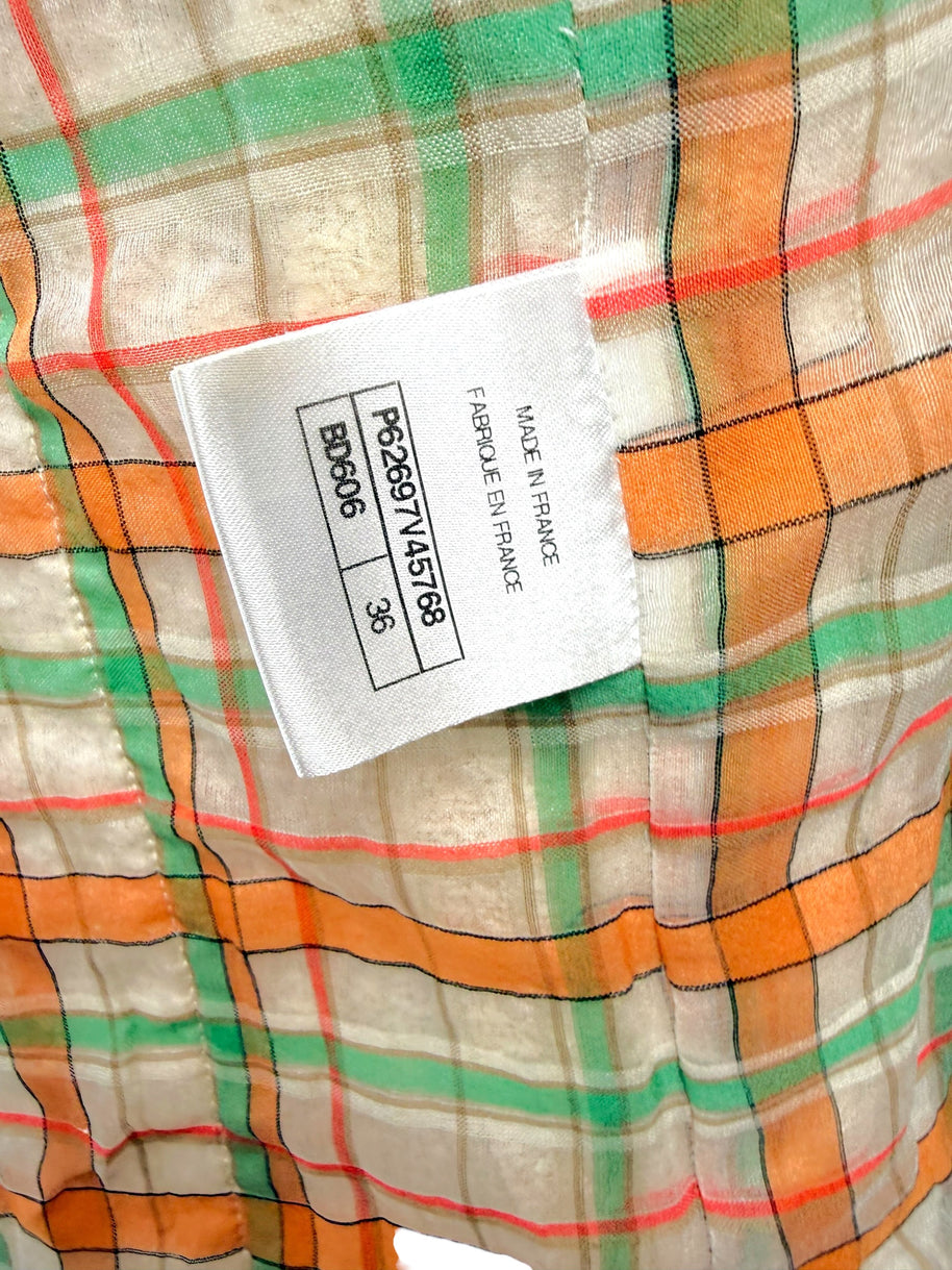 Chanel Cruise 2020 jacket interior size and identification label