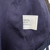 Chanel silk lining with tonal CC monogram interior detail