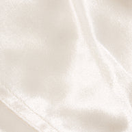 Chanel Spring Summer 2021 ecru satin bomber jacket fabric detail