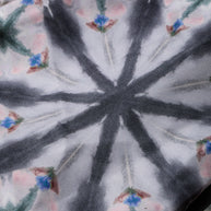 Christian Dior Spring 2019 silk kaleidoscope print fabric detail